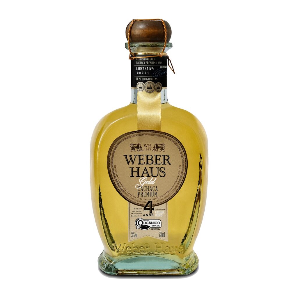 Cachaça Weber Haus Premium Gold 4 Anos