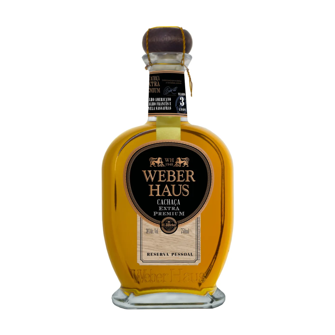 Cachaça Extra Premium Reserva Pessoal Weber Haus