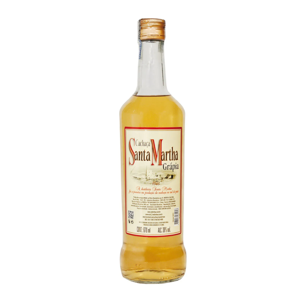 Cachaça Santa Martha Grápia