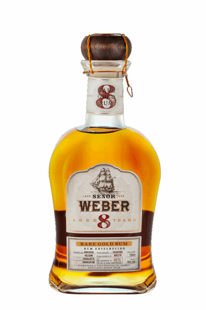 Rum envelhecido da Weber Haus