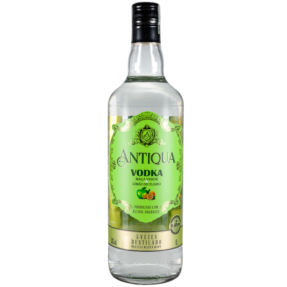 Vodka Antiqua de Maçã Verde e Limão Siciliano
