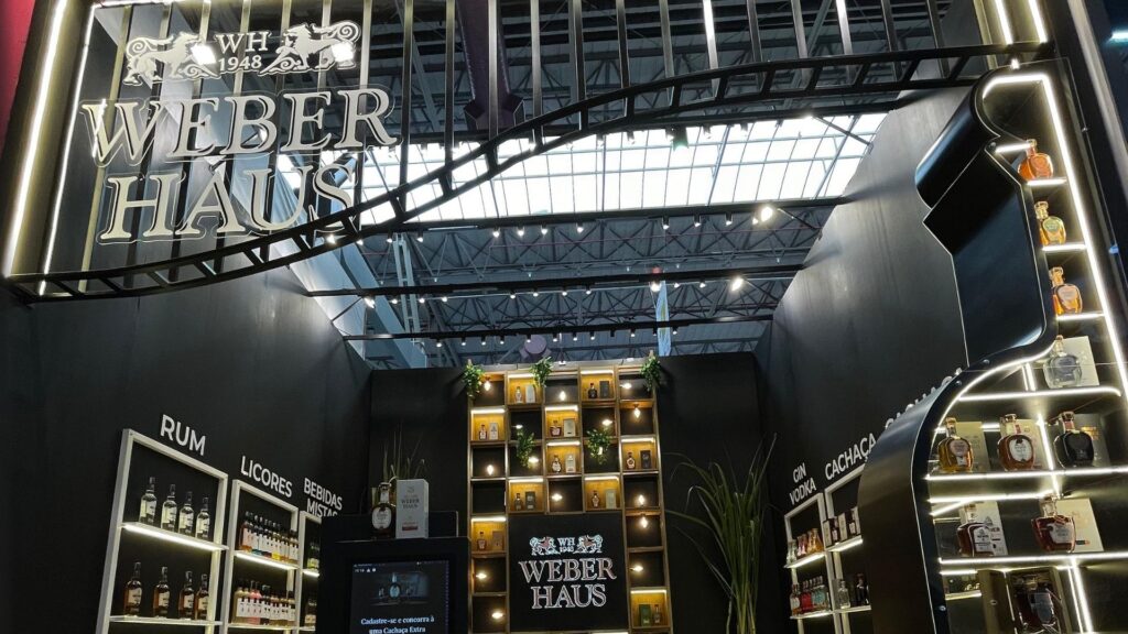 Estande da Weber Haus na Expoagas 2025