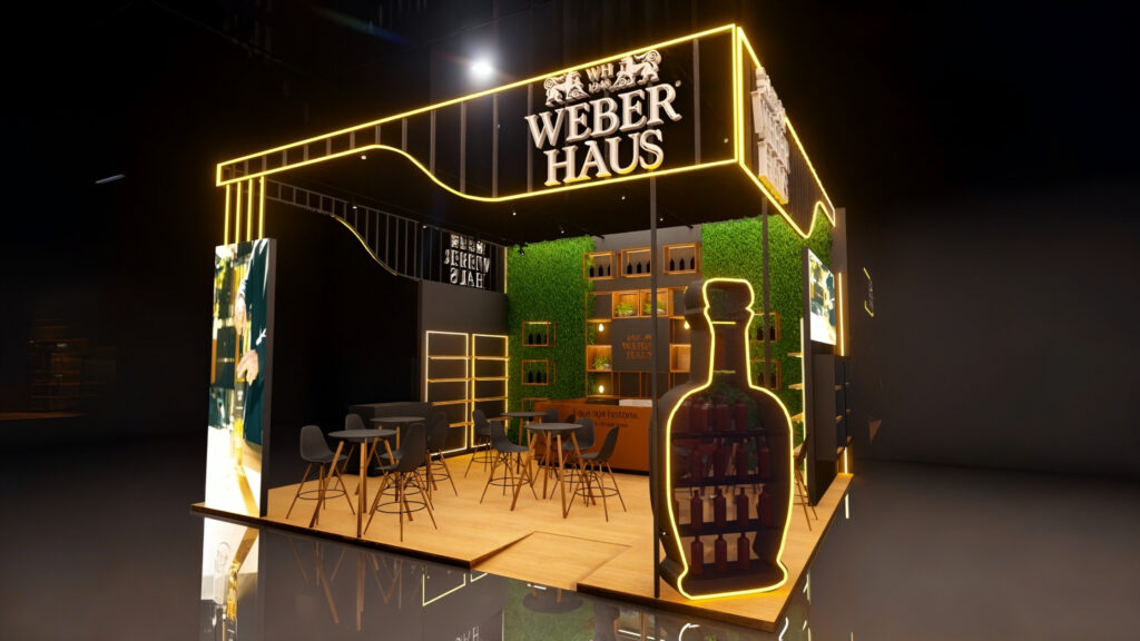 Estande da Weber Haus na Apas Show 2026.